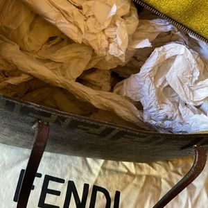 Fendi Canvas Tote